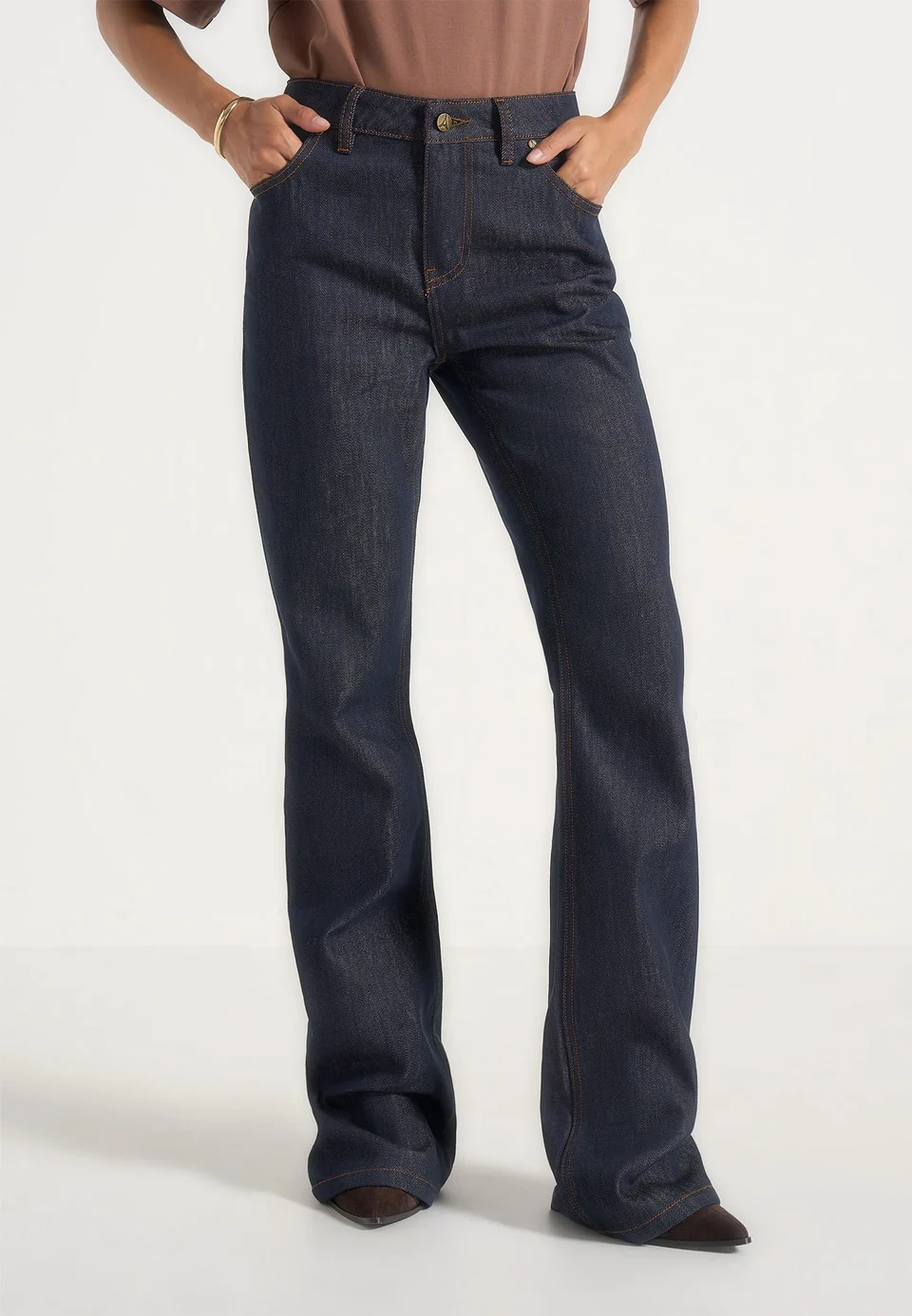 Dark Indigo Blue Torvexiatee Velzoria High Waist Relaxed Wide Leg Denim Jeans 5 Dark Indigo Blue Torvexiatee Velzoria High Waist Relaxed Wide Leg Denim Jeans - Image 3