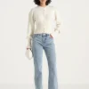 Ivory Torvexiatee Velqora Ribbed Knit Cardigan with Button Front and Fitted Waist Design 2 Ivory Torvexiatee Velqora Ribbed Knit Cardigan with Button Front and Fitted Waist Design 2