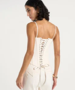 Ivory Torvexiatee Zenvyra Strapless Corset Top with Structured Boning and Sculpted Bodice 6 Ivory Torvexiatee Zenvyra Strapless Corset Top with Structured Boning and Sculpted Bodice 2