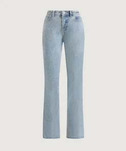 Light Wash Blue Torvexiatee Xelvoria High Rise Straight Leg Jeans with Classic Denim Finish 7 Light Wash Blue Torvexiatee Xelvoria High Rise Straight Leg Jeans with Classic Denim Finish 3